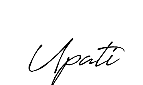 You should practise on your own different ways (Antro_Vectra_Bolder) to write your name (Upati) in signature. don't let someone else do it for you. Upati signature style 7 images and pictures png