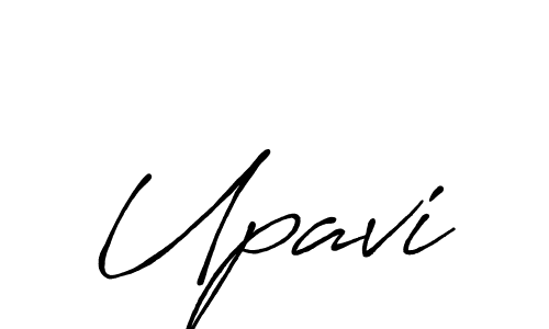 Upavi stylish signature style. Best Handwritten Sign (Antro_Vectra_Bolder) for my name. Handwritten Signature Collection Ideas for my name Upavi. Upavi signature style 7 images and pictures png