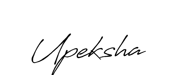 if you are searching for the best signature style for your name Upeksha. so please give up your signature search. here we have designed multiple signature styles  using Antro_Vectra_Bolder. Upeksha signature style 7 images and pictures png