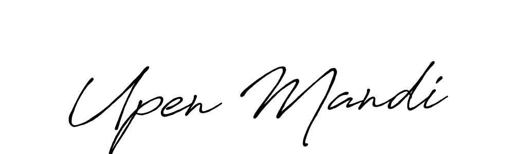 How to Draw Upen Mandi signature style? Antro_Vectra_Bolder is a latest design signature styles for name Upen Mandi. Upen Mandi signature style 7 images and pictures png