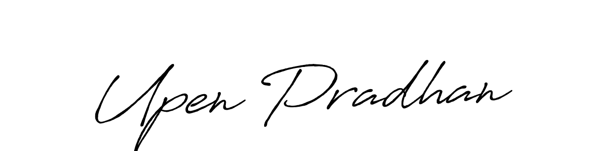 Also You can easily find your signature by using the search form. We will create Upen Pradhan name handwritten signature images for you free of cost using Antro_Vectra_Bolder sign style. Upen Pradhan signature style 7 images and pictures png