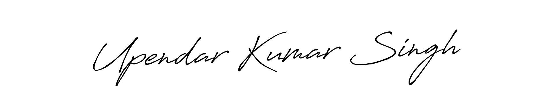 It looks lik you need a new signature style for name Upendar Kumar Singh. Design unique handwritten (Antro_Vectra_Bolder) signature with our free signature maker in just a few clicks. Upendar Kumar Singh signature style 7 images and pictures png