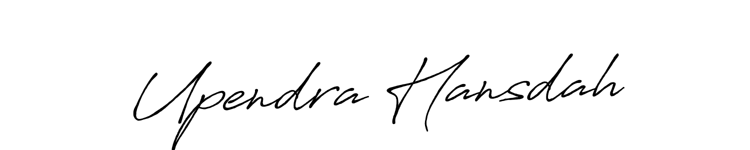Antro_Vectra_Bolder is a professional signature style that is perfect for those who want to add a touch of class to their signature. It is also a great choice for those who want to make their signature more unique. Get Upendra Hansdah name to fancy signature for free. Upendra Hansdah signature style 7 images and pictures png