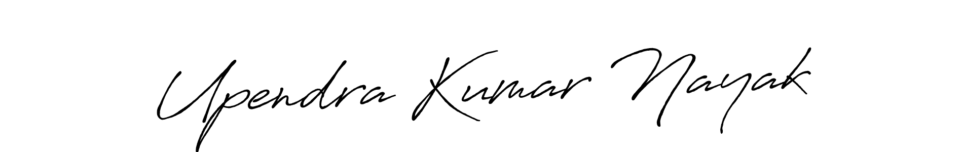 Upendra Kumar Nayak stylish signature style. Best Handwritten Sign (Antro_Vectra_Bolder) for my name. Handwritten Signature Collection Ideas for my name Upendra Kumar Nayak. Upendra Kumar Nayak signature style 7 images and pictures png