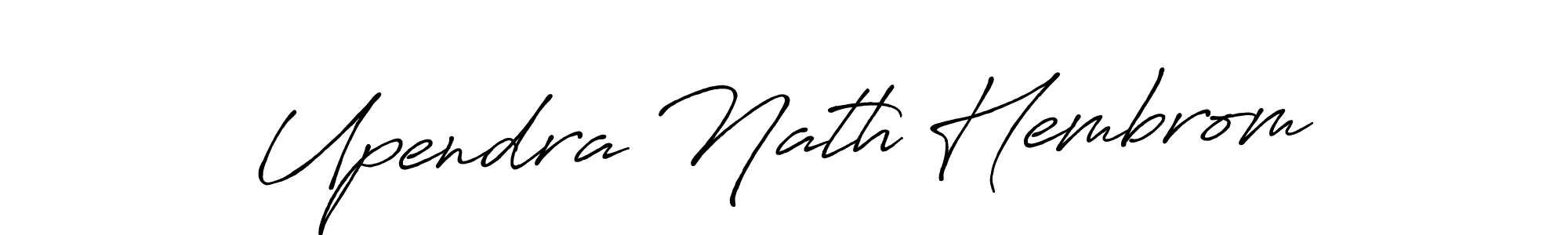 It looks lik you need a new signature style for name Upendra Nath Hembrom. Design unique handwritten (Antro_Vectra_Bolder) signature with our free signature maker in just a few clicks. Upendra Nath Hembrom signature style 7 images and pictures png