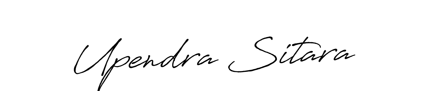 How to make Upendra Sitara signature? Antro_Vectra_Bolder is a professional autograph style. Create handwritten signature for Upendra Sitara name. Upendra Sitara signature style 7 images and pictures png