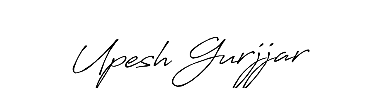 if you are searching for the best signature style for your name Upesh Gurjjar. so please give up your signature search. here we have designed multiple signature styles  using Antro_Vectra_Bolder. Upesh Gurjjar signature style 7 images and pictures png