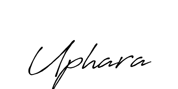 Uphara stylish signature style. Best Handwritten Sign (Antro_Vectra_Bolder) for my name. Handwritten Signature Collection Ideas for my name Uphara. Uphara signature style 7 images and pictures png