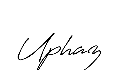 Use a signature maker to create a handwritten signature online. With this signature software, you can design (Antro_Vectra_Bolder) your own signature for name Uphaz. Uphaz signature style 7 images and pictures png