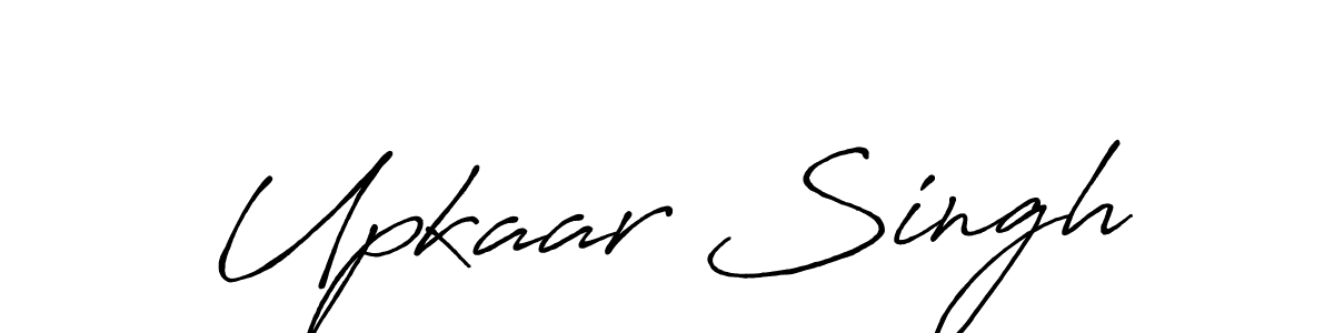 Also we have Upkaar Singh name is the best signature style. Create professional handwritten signature collection using Antro_Vectra_Bolder autograph style. Upkaar Singh signature style 7 images and pictures png