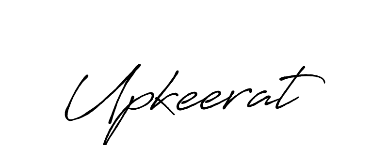 Use a signature maker to create a handwritten signature online. With this signature software, you can design (Antro_Vectra_Bolder) your own signature for name Upkeerat. Upkeerat signature style 7 images and pictures png