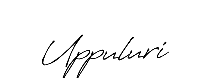 The best way (Antro_Vectra_Bolder) to make a short signature is to pick only two or three words in your name. The name Uppuluri include a total of six letters. For converting this name. Uppuluri signature style 7 images and pictures png