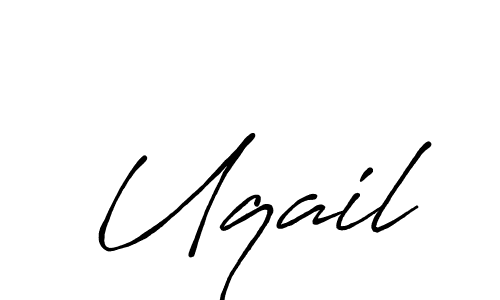 See photos of Uqail official signature by Spectra . Check more albums & portfolios. Read reviews & check more about Antro_Vectra_Bolder font. Uqail signature style 7 images and pictures png