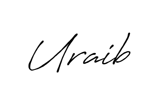 Best and Professional Signature Style for Uraib. Antro_Vectra_Bolder Best Signature Style Collection. Uraib signature style 7 images and pictures png