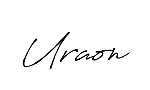 Similarly Antro_Vectra_Bolder is the best handwritten signature design. Signature creator online .You can use it as an online autograph creator for name Uraon. Uraon signature style 7 images and pictures png