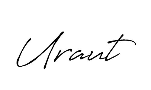 Make a beautiful signature design for name Uraut. Use this online signature maker to create a handwritten signature for free. Uraut signature style 7 images and pictures png