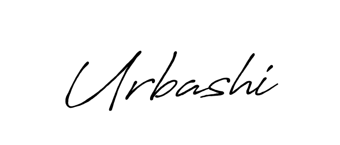 Make a beautiful signature design for name Urbashi. Use this online signature maker to create a handwritten signature for free. Urbashi signature style 7 images and pictures png