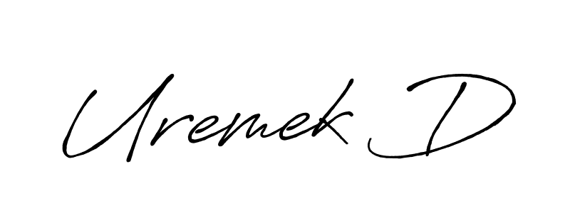 See photos of Uremek D official signature by Spectra . Check more albums & portfolios. Read reviews & check more about Antro_Vectra_Bolder font. Uremek D signature style 7 images and pictures png