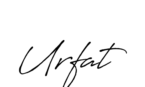 How to make Urfat signature? Antro_Vectra_Bolder is a professional autograph style. Create handwritten signature for Urfat name. Urfat signature style 7 images and pictures png