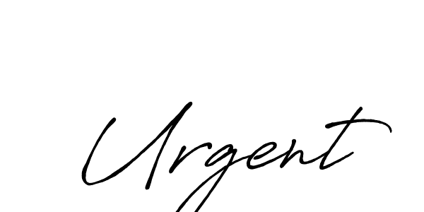 The best way (Antro_Vectra_Bolder) to make a short signature is to pick only two or three words in your name. The name Urgent include a total of six letters. For converting this name. Urgent signature style 7 images and pictures png