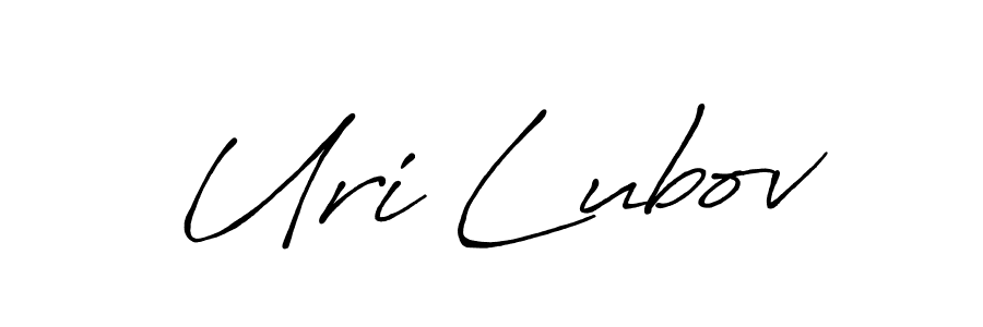 It looks lik you need a new signature style for name Uri Lubov. Design unique handwritten (Antro_Vectra_Bolder) signature with our free signature maker in just a few clicks. Uri Lubov signature style 7 images and pictures png