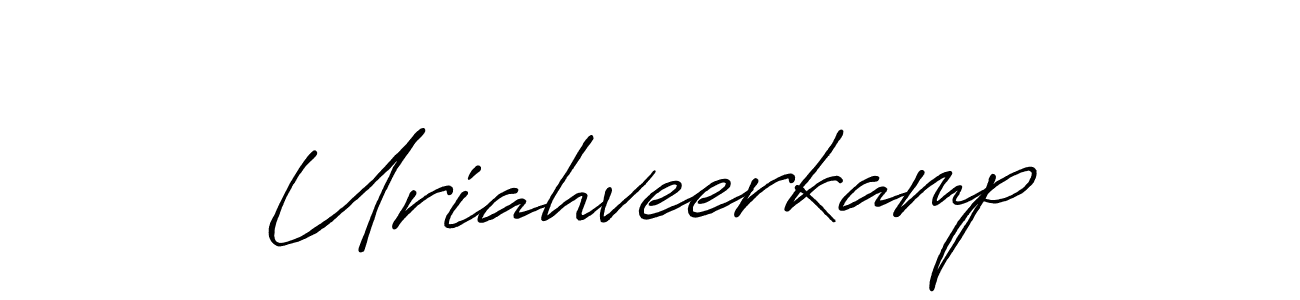 Uriahveerkamp stylish signature style. Best Handwritten Sign (Antro_Vectra_Bolder) for my name. Handwritten Signature Collection Ideas for my name Uriahveerkamp. Uriahveerkamp signature style 7 images and pictures png