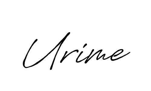 Create a beautiful signature design for name Urime. With this signature (Antro_Vectra_Bolder) fonts, you can make a handwritten signature for free. Urime signature style 7 images and pictures png