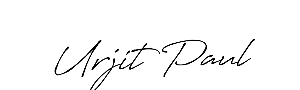 Antro_Vectra_Bolder is a professional signature style that is perfect for those who want to add a touch of class to their signature. It is also a great choice for those who want to make their signature more unique. Get Urjit Paul name to fancy signature for free. Urjit Paul signature style 7 images and pictures png