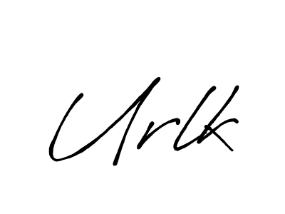 How to make Urlk signature? Antro_Vectra_Bolder is a professional autograph style. Create handwritten signature for Urlk name. Urlk signature style 7 images and pictures png