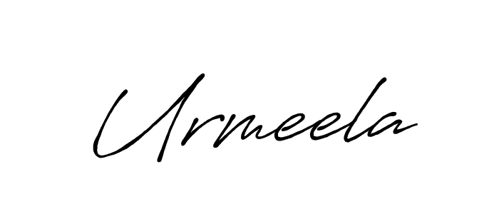 This is the best signature style for the Urmeela name. Also you like these signature font (Antro_Vectra_Bolder). Mix name signature. Urmeela signature style 7 images and pictures png