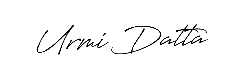Antro_Vectra_Bolder is a professional signature style that is perfect for those who want to add a touch of class to their signature. It is also a great choice for those who want to make their signature more unique. Get Urmi Datta name to fancy signature for free. Urmi Datta signature style 7 images and pictures png