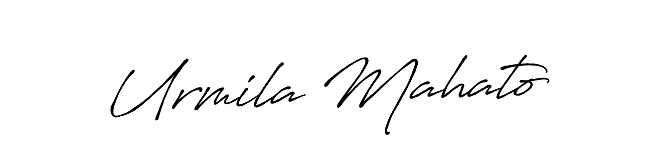 Here are the top 10 professional signature styles for the name Urmila Mahato. These are the best autograph styles you can use for your name. Urmila Mahato signature style 7 images and pictures png