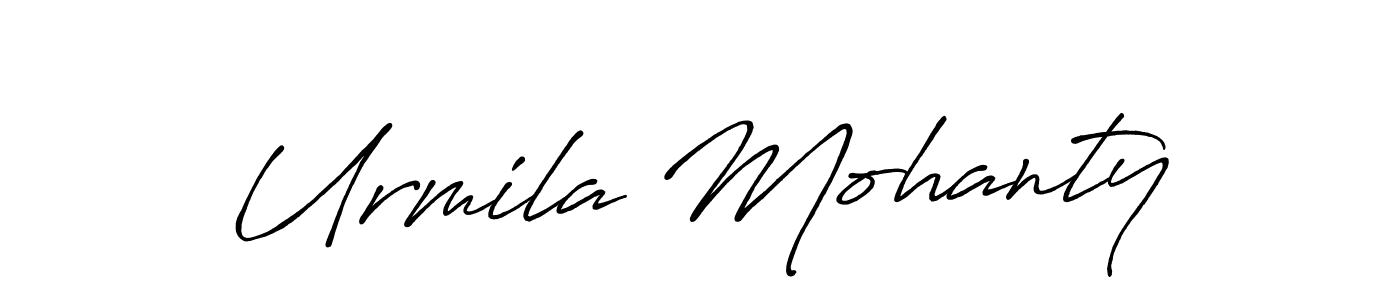 Make a short Urmila Mohanty signature style. Manage your documents anywhere anytime using Antro_Vectra_Bolder. Create and add eSignatures, submit forms, share and send files easily. Urmila Mohanty signature style 7 images and pictures png
