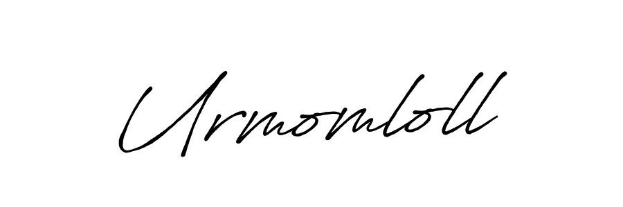 Once you've used our free online signature maker to create your best signature Antro_Vectra_Bolder style, it's time to enjoy all of the benefits that Urmomloll name signing documents. Urmomloll signature style 7 images and pictures png