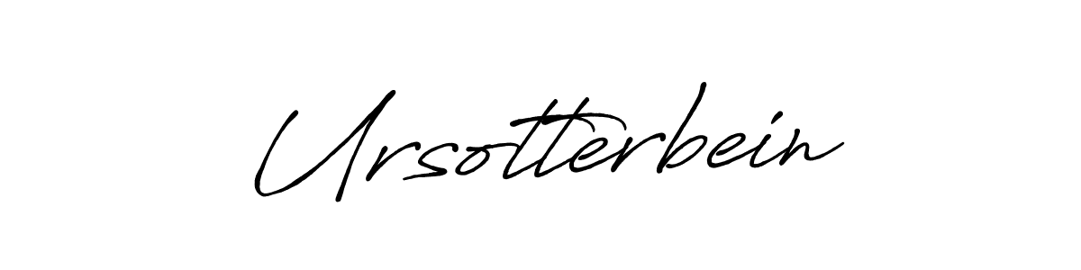 Also we have Ursotterbein name is the best signature style. Create professional handwritten signature collection using Antro_Vectra_Bolder autograph style. Ursotterbein signature style 7 images and pictures png