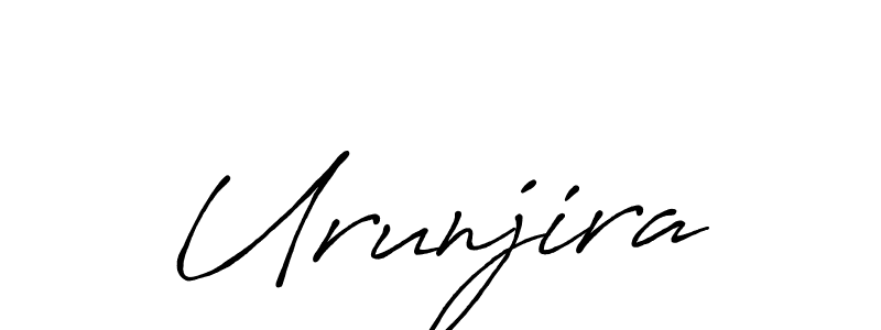 Make a beautiful signature design for name Urunjira. Use this online signature maker to create a handwritten signature for free. Urunjira signature style 7 images and pictures png