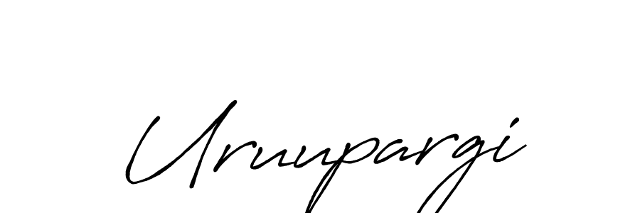 Also You can easily find your signature by using the search form. We will create Uruupargi name handwritten signature images for you free of cost using Antro_Vectra_Bolder sign style. Uruupargi signature style 7 images and pictures png