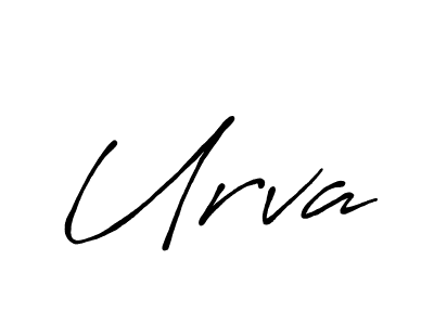 if you are searching for the best signature style for your name Urva. so please give up your signature search. here we have designed multiple signature styles  using Antro_Vectra_Bolder. Urva signature style 7 images and pictures png