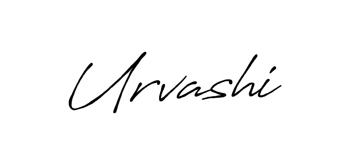 You should practise on your own different ways (Antro_Vectra_Bolder) to write your name (Urvashi) in signature. don't let someone else do it for you. Urvashi signature style 7 images and pictures png