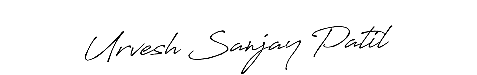 Best and Professional Signature Style for Urvesh Sanjay Patil. Antro_Vectra_Bolder Best Signature Style Collection. Urvesh Sanjay Patil signature style 7 images and pictures png