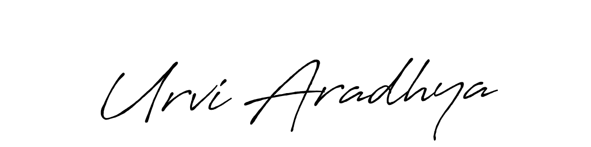 Best and Professional Signature Style for Urvi Aradhya. Antro_Vectra_Bolder Best Signature Style Collection. Urvi Aradhya signature style 7 images and pictures png