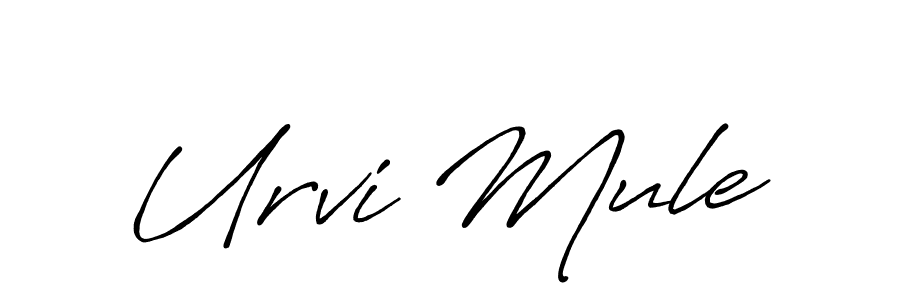 Check out images of Autograph of Urvi Mule name. Actor Urvi Mule Signature Style. Antro_Vectra_Bolder is a professional sign style online. Urvi Mule signature style 7 images and pictures png