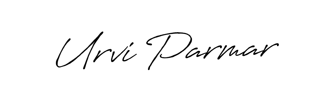 Make a beautiful signature design for name Urvi Parmar. Use this online signature maker to create a handwritten signature for free. Urvi Parmar signature style 7 images and pictures png