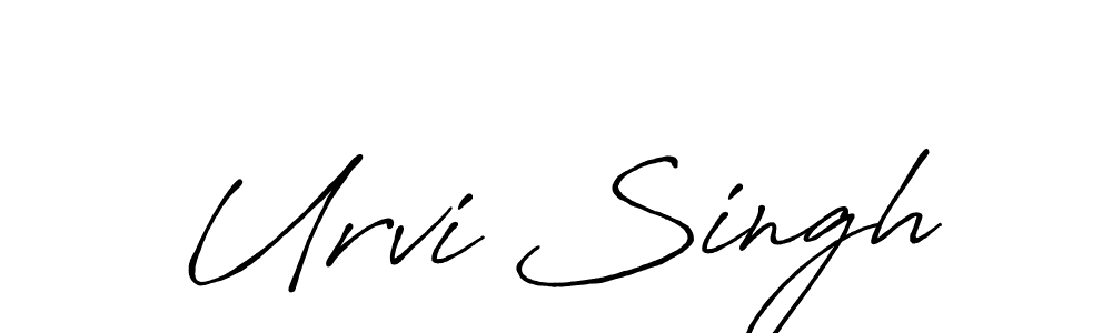 Once you've used our free online signature maker to create your best signature Antro_Vectra_Bolder style, it's time to enjoy all of the benefits that Urvi Singh name signing documents. Urvi Singh signature style 7 images and pictures png