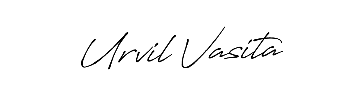 Make a beautiful signature design for name Urvil Vasita. Use this online signature maker to create a handwritten signature for free. Urvil Vasita signature style 7 images and pictures png