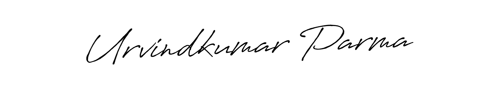 How to make Urvindkumar Parma signature? Antro_Vectra_Bolder is a professional autograph style. Create handwritten signature for Urvindkumar Parma name. Urvindkumar Parma signature style 7 images and pictures png