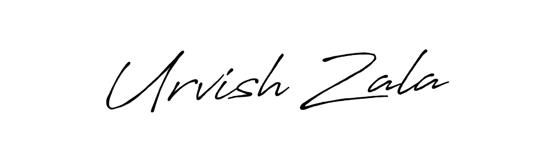 It looks lik you need a new signature style for name Urvish Zala. Design unique handwritten (Antro_Vectra_Bolder) signature with our free signature maker in just a few clicks. Urvish Zala signature style 7 images and pictures png