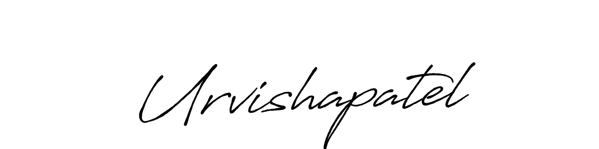 Similarly Antro_Vectra_Bolder is the best handwritten signature design. Signature creator online .You can use it as an online autograph creator for name Urvishapatel. Urvishapatel signature style 7 images and pictures png