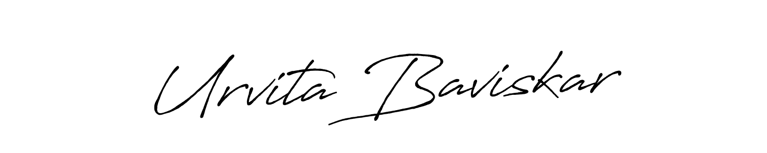 Best and Professional Signature Style for Urvita Baviskar. Antro_Vectra_Bolder Best Signature Style Collection. Urvita Baviskar signature style 7 images and pictures png