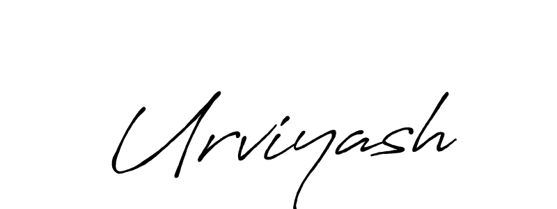How to Draw Urviyash signature style? Antro_Vectra_Bolder is a latest design signature styles for name Urviyash. Urviyash signature style 7 images and pictures png